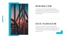 Innovative Minimalist Theme PowerPoint Design Template